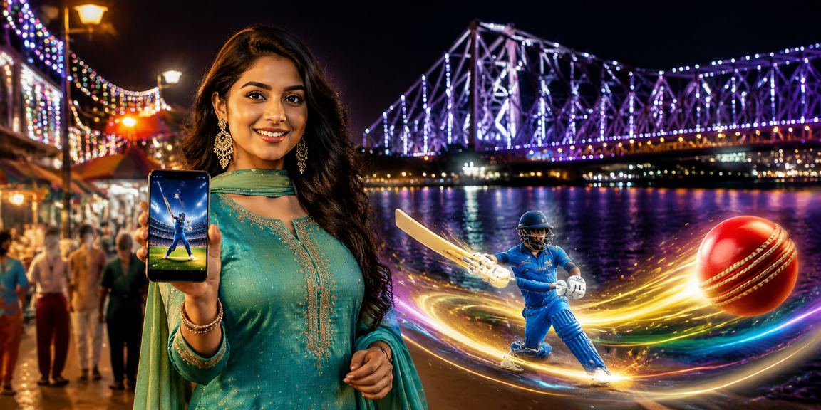 Young bettors in Kolkata enjoying cricket betting on mobile